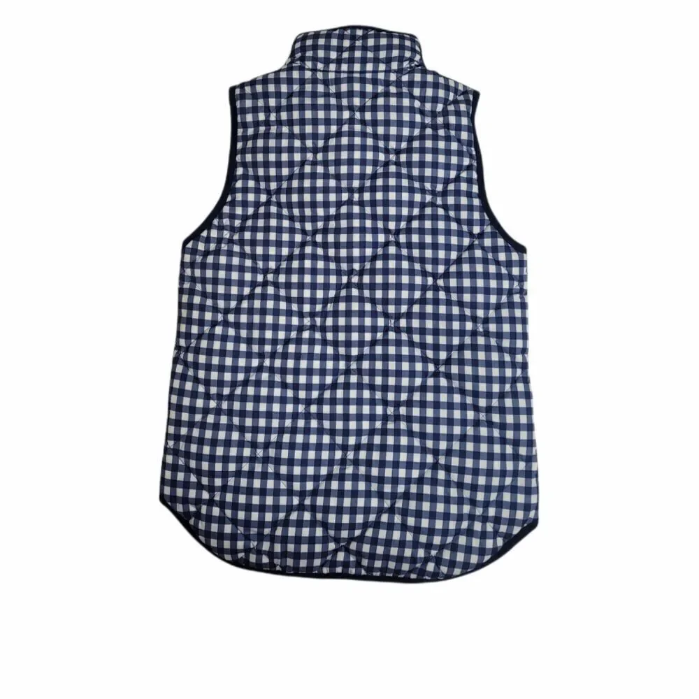 J. Crew blue white
